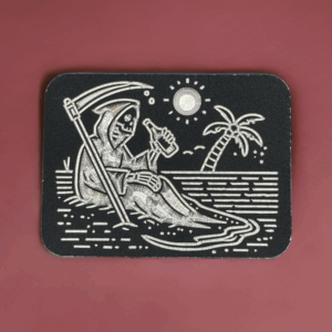 Grim Reaper Vacation Black