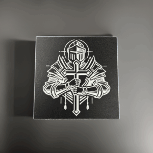 Knight with Small Cross